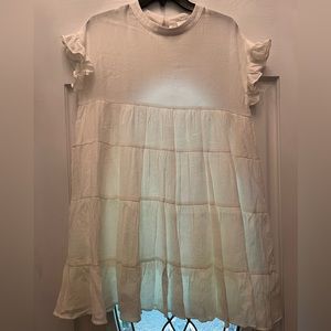 Aura - Short Ruffle Sleeved Dress